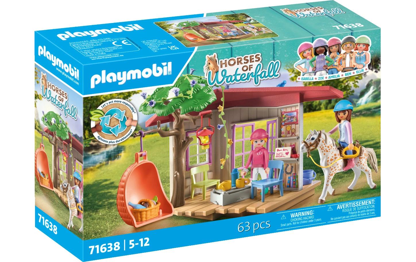 Horses of Waterfall Geheimes Clubhaus für Pferdefans 71638Nachhaltiges Pferde-Spielset