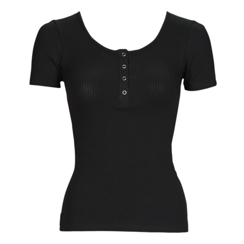 Pieces - PCKITTE SS TOP - Noir