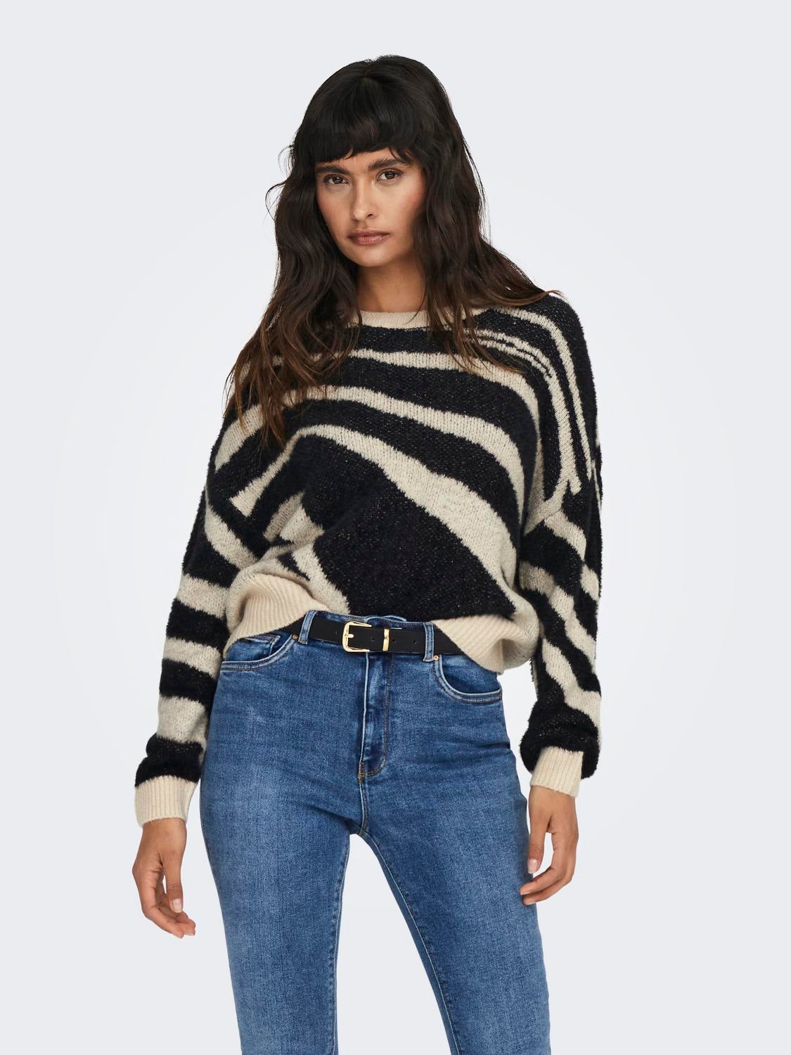 ONLGIANNA Strickpullover Black