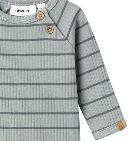 Lil' Atelier Body L/æ - Rib - NbmKail - Kalkstein