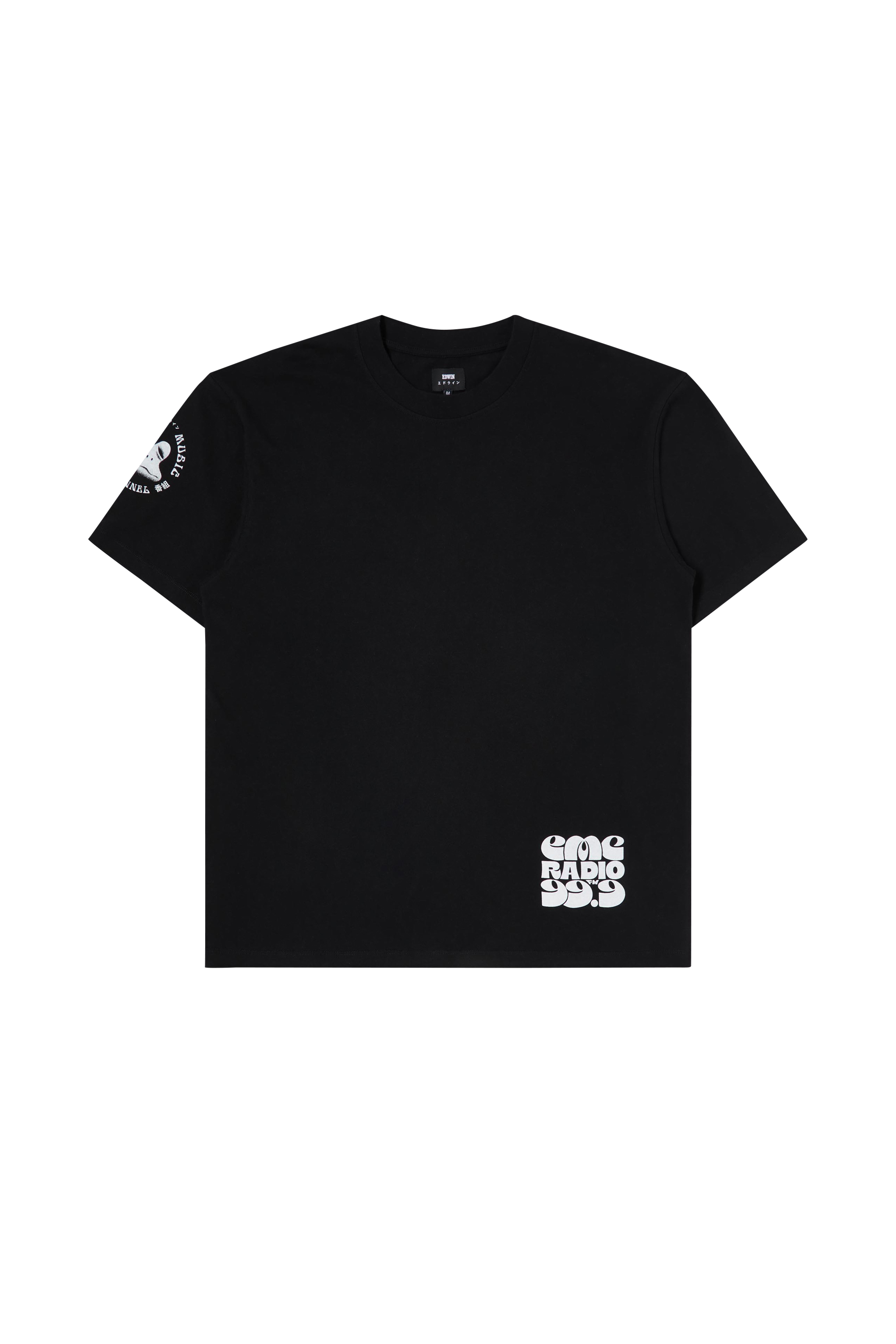 EDWIN T-shirt EMC Radio TS Noir