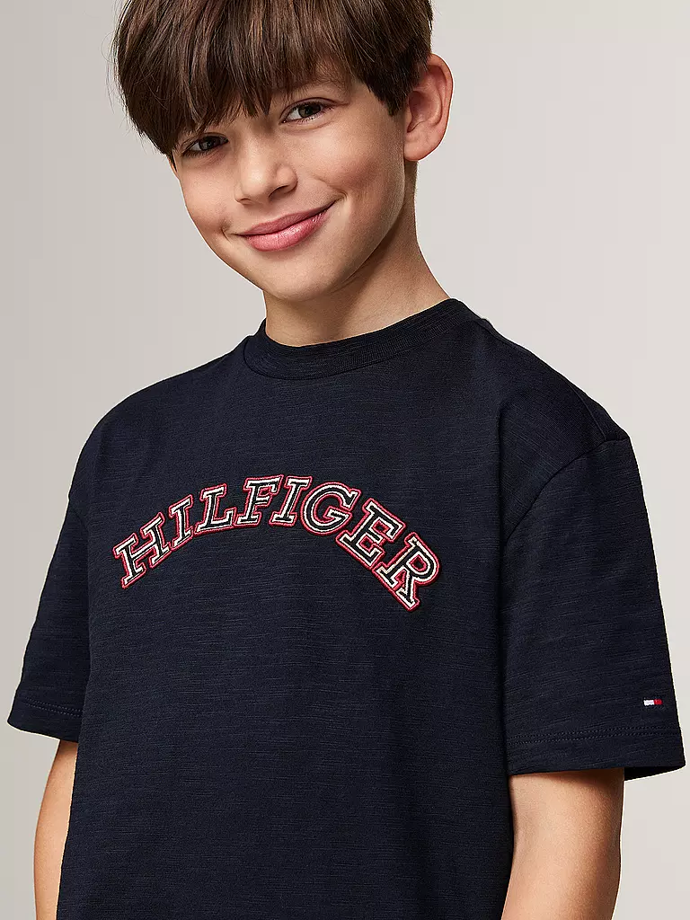 TOMMY HILFIGER Jungen T-Shirt dunkelblau