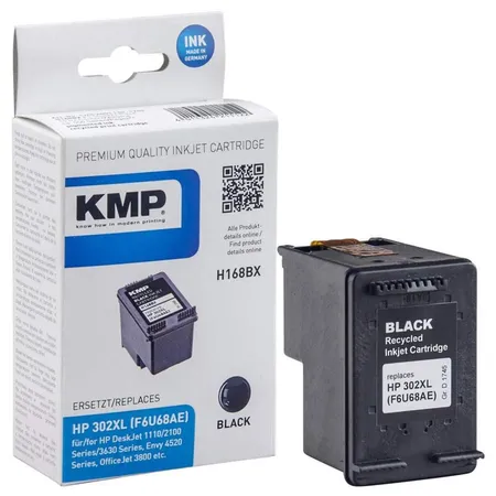 KMP Tintenpatrone 302XL schwarz