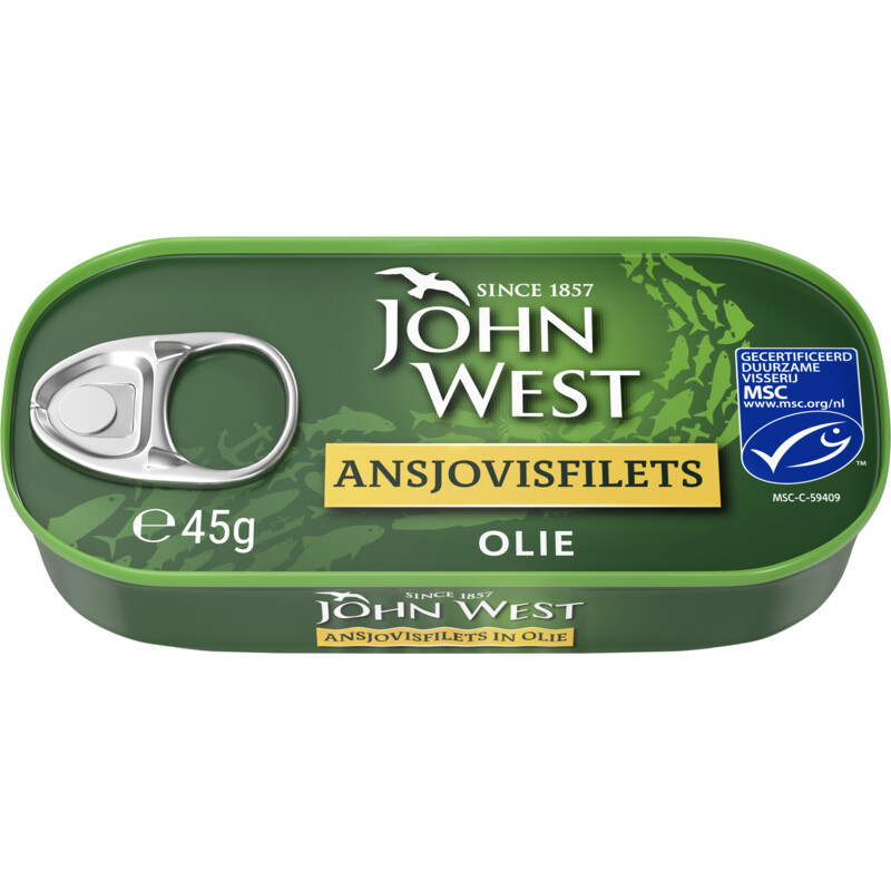 John West Ansjovisfilets olie
