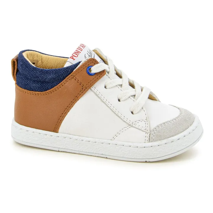 Pom d'Api Baskets Mousse Zip Trek | Camel