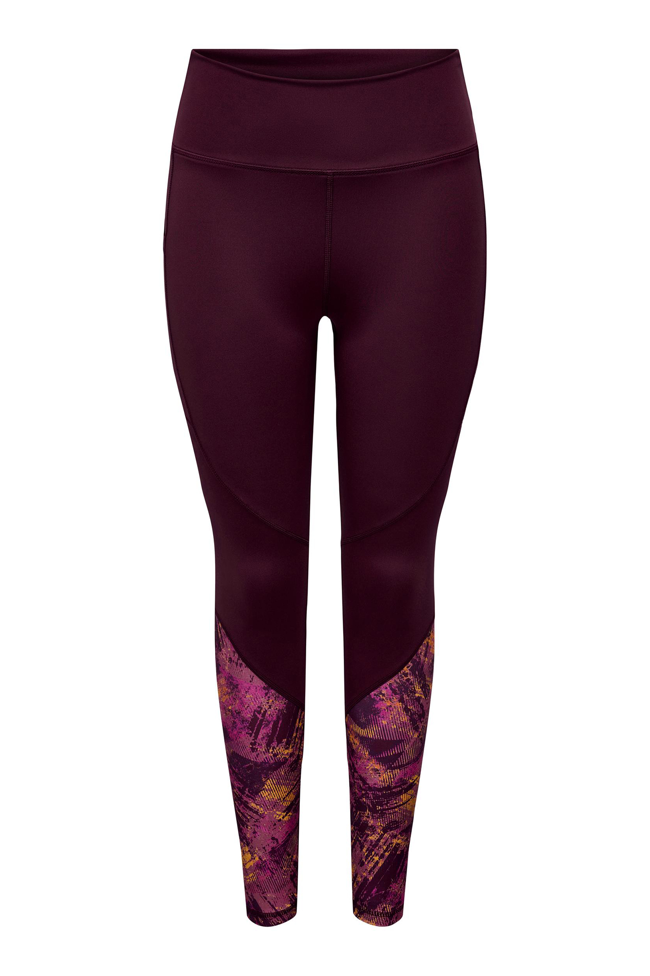Leggings com detalhes estampados