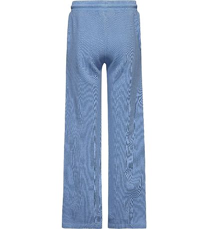 Tommy Hilfiger Jogginghosen - Script Wideleg - Blue Crush