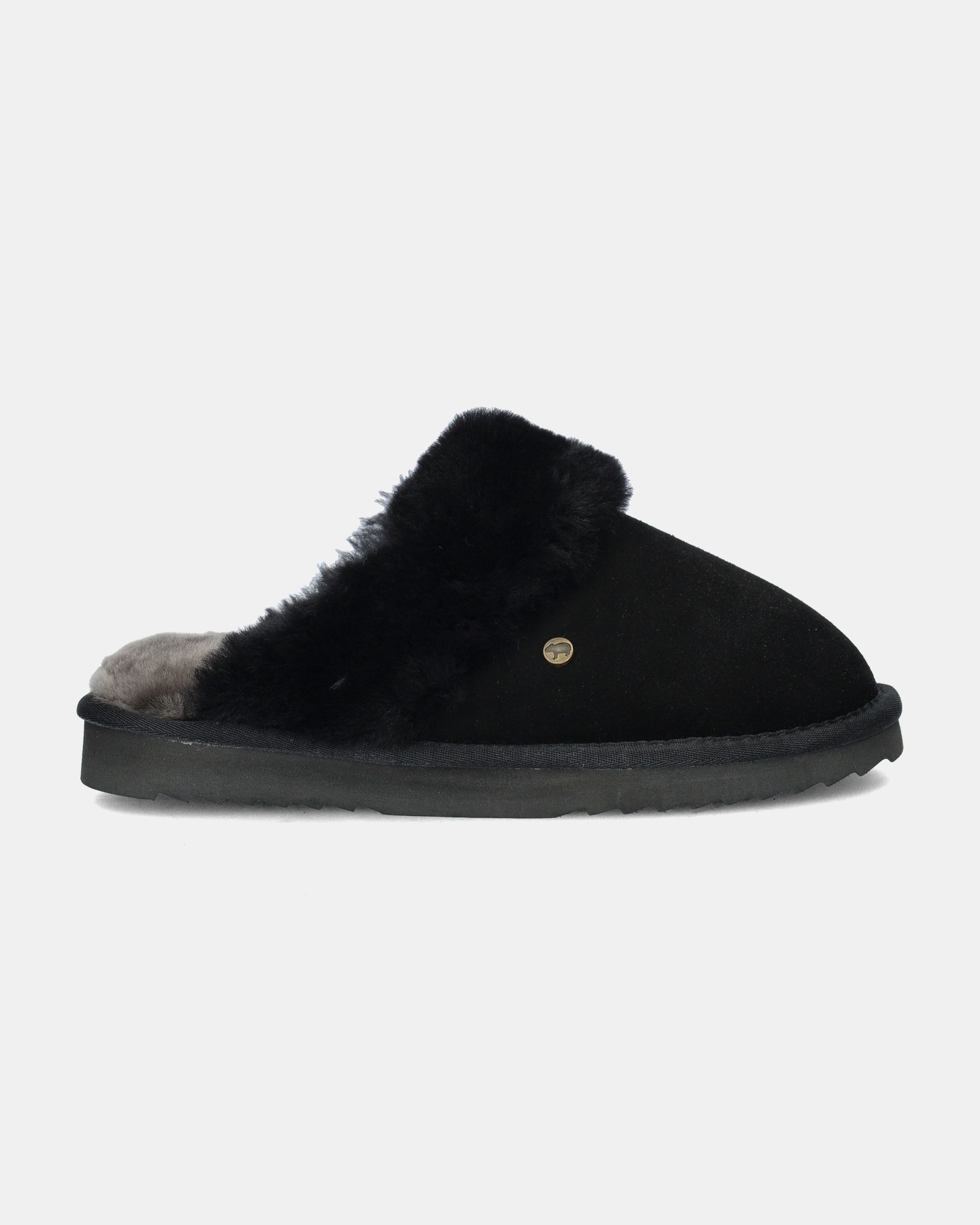 Warmbat Australia Flurry Pantoffels  - zwart