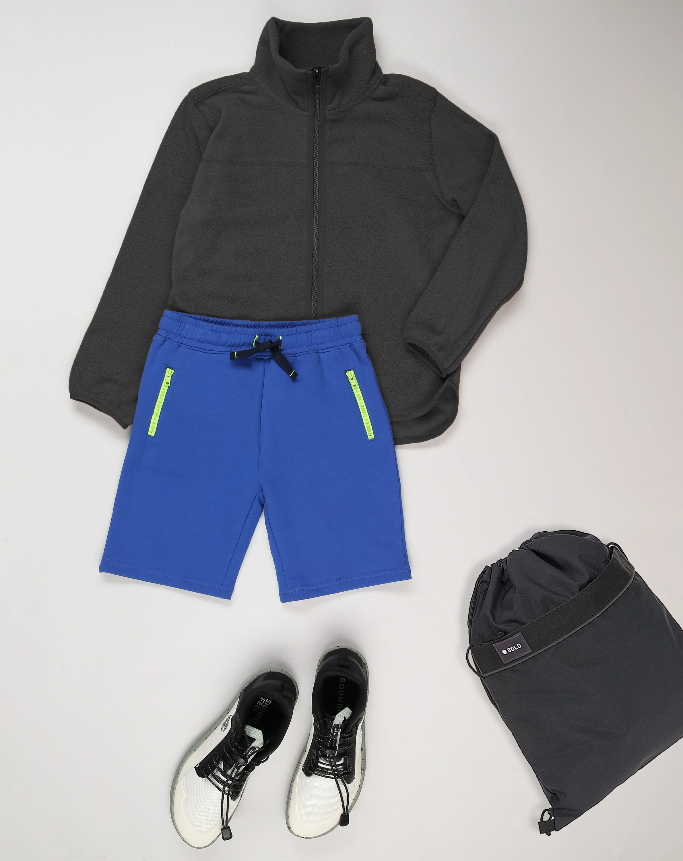 Sweat-Shorts KONTRAST in royal blau
