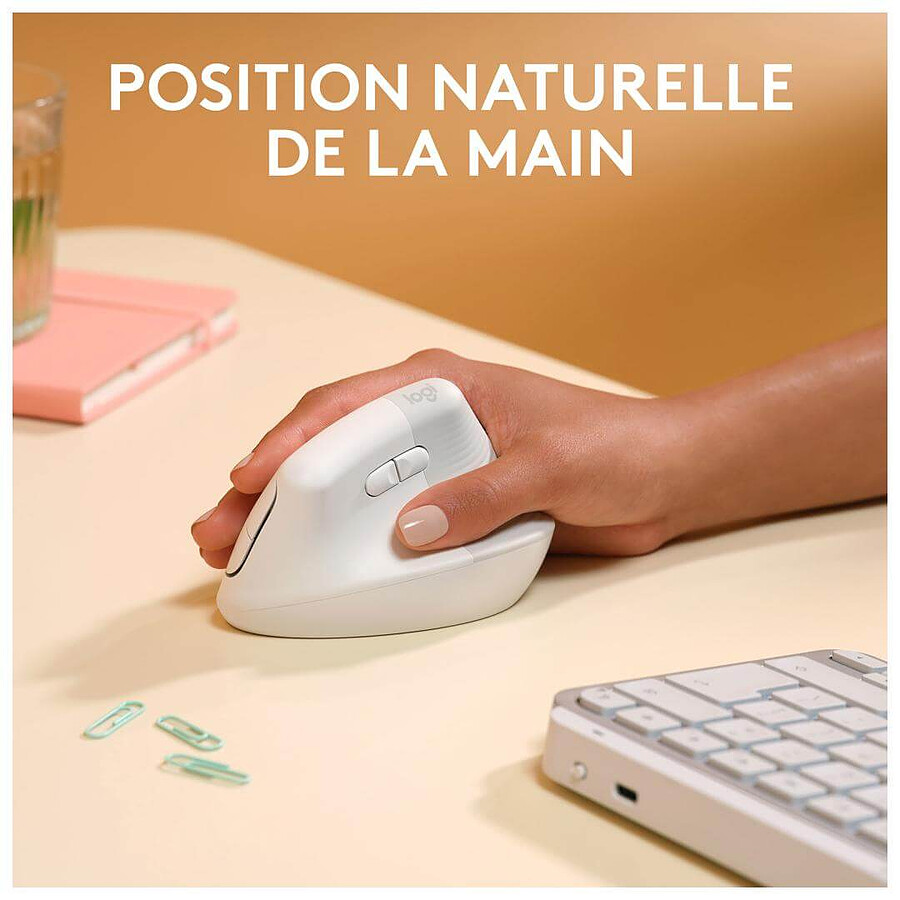 Logitech Lift for Mac - Blanc