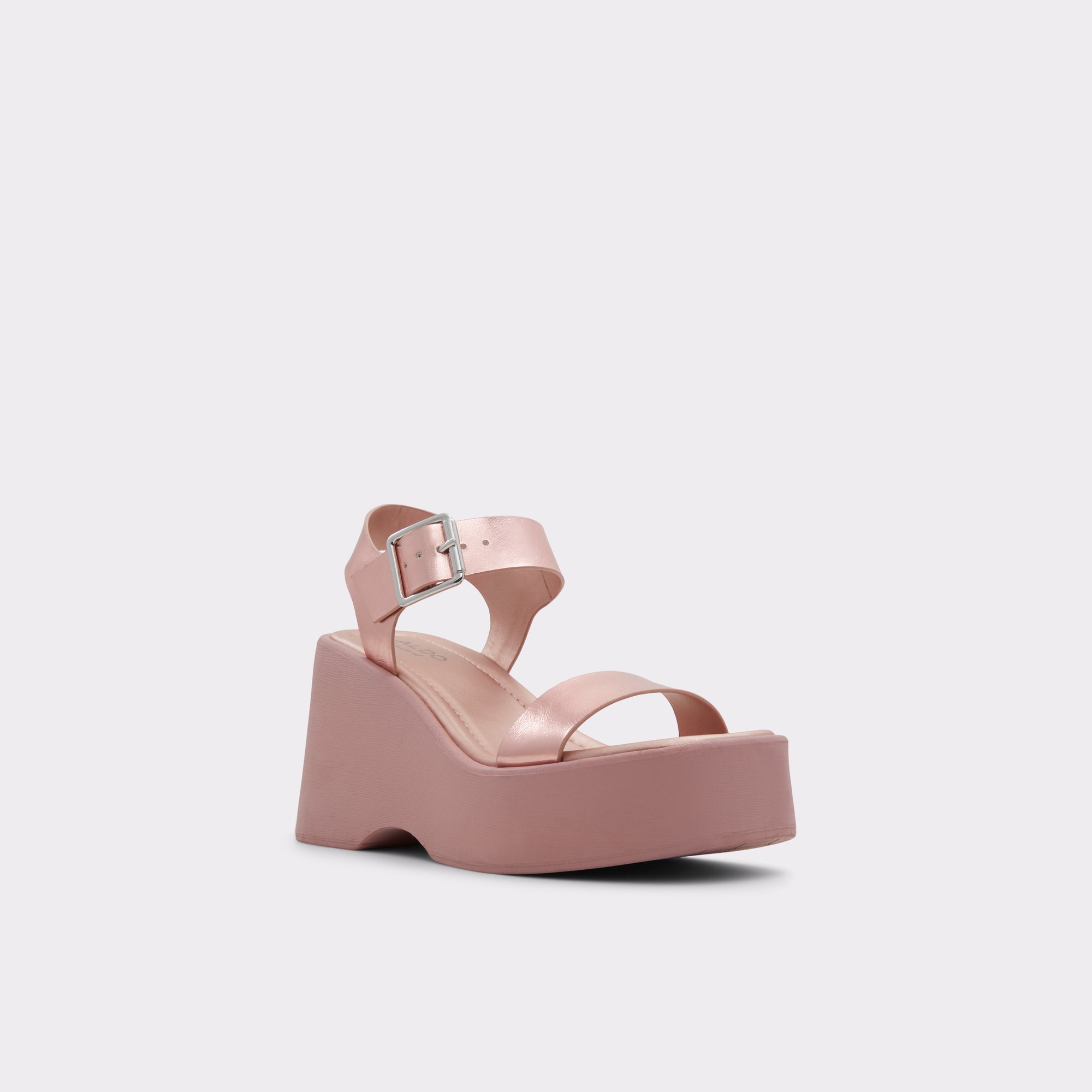Pauline Light Pink Women Wedges & Espadrilles