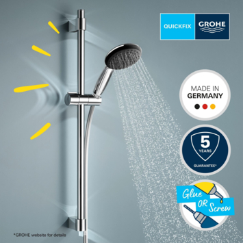 Grohe doucheset Quickfix Vitalio Start 110 - 1 stand chroom