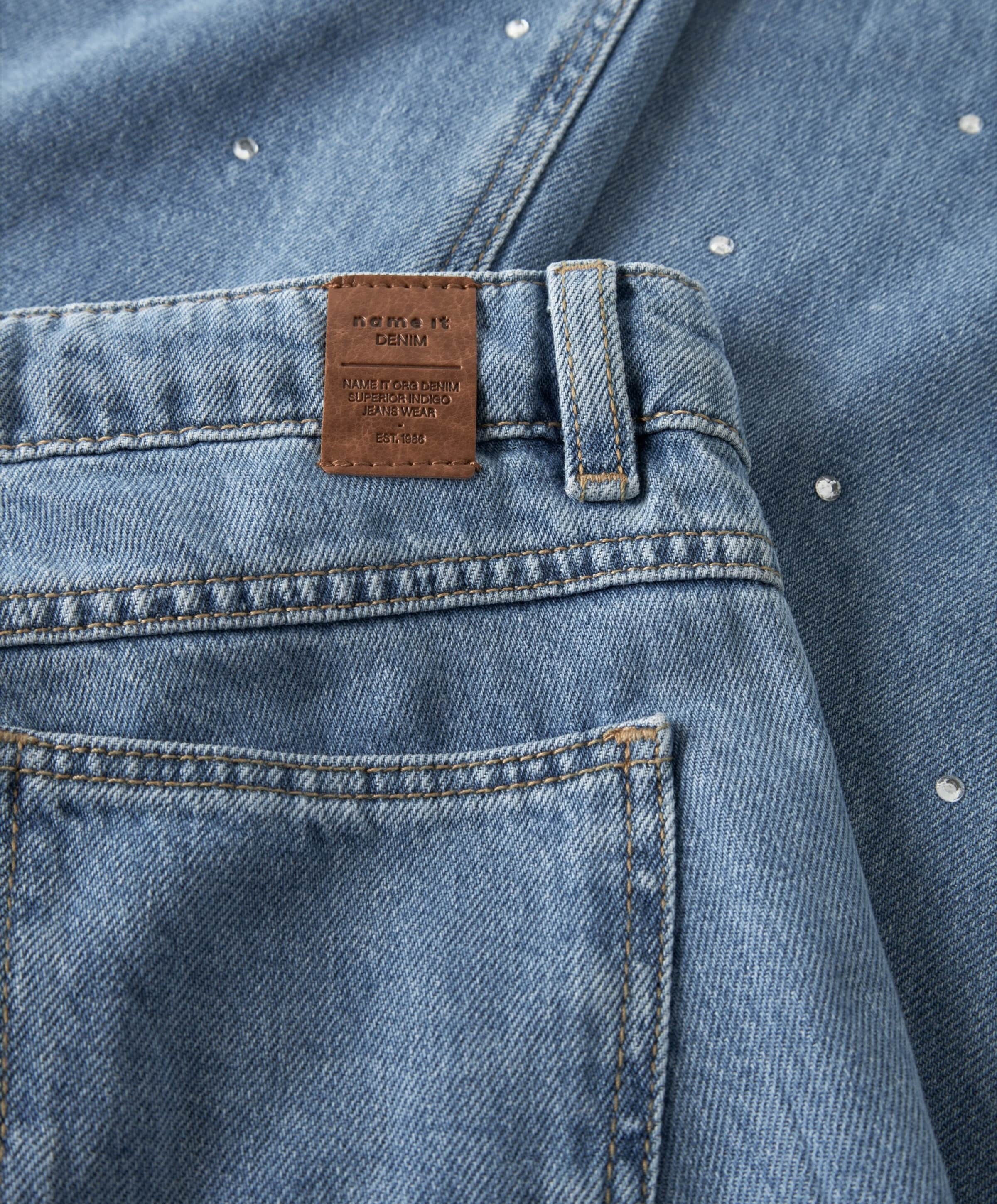 Name it NKFROSE STRAIGHT JEANS 3366-BE NOOS meisjes jeans blauw