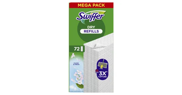 Swiffer trockene Bodentücher, 72 Stück