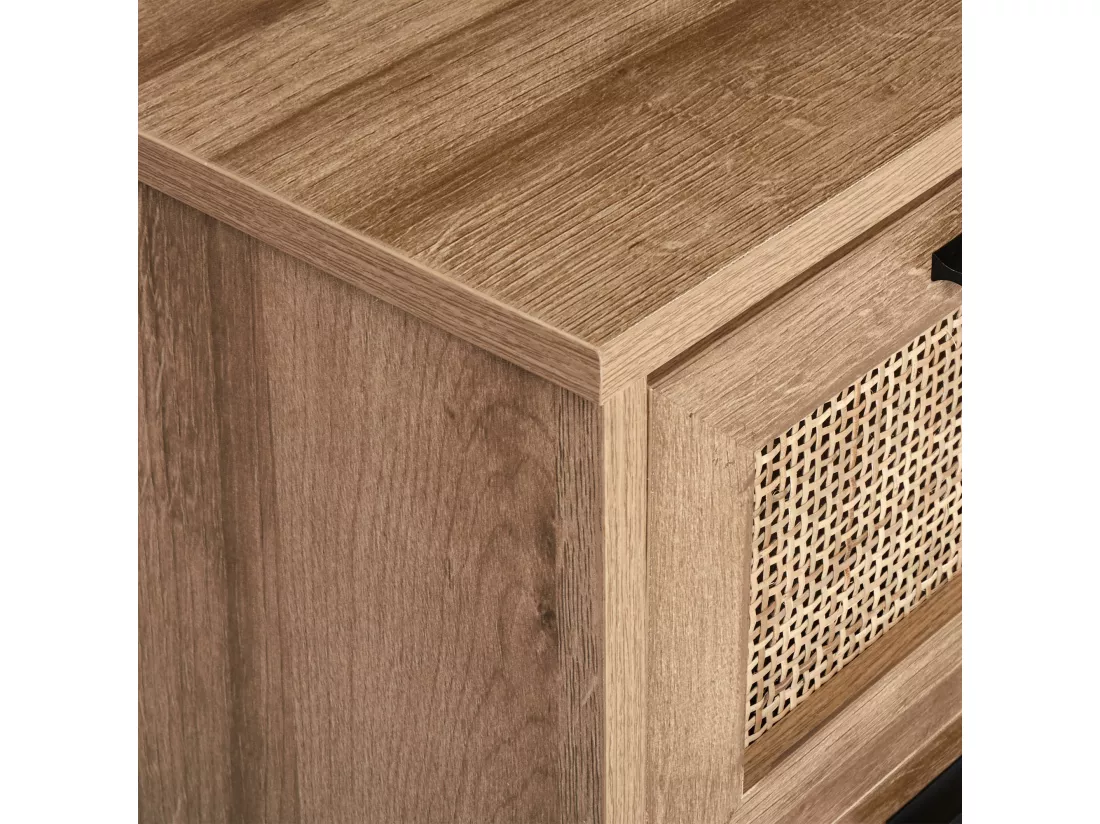 Meuble de salle de bain ROSELL 60 cm 40 cm 60 cm Marron clair