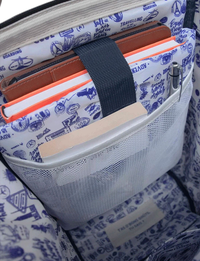 CABAIA SAC À DOS ADVENTURER MINI MOSCOU + 2 POCHETTES