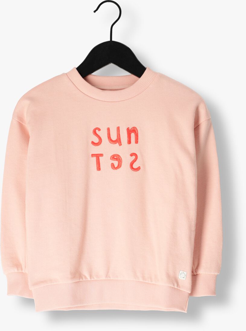 Sproet & Sprout lichtroze sproet & sprout sweater sweatshirt sunset