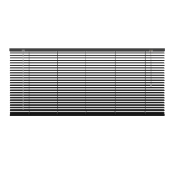 GAMMA aluminum jaloezie 25 mm zwart (kleurnr. 203) 180x180 cm (bxh)