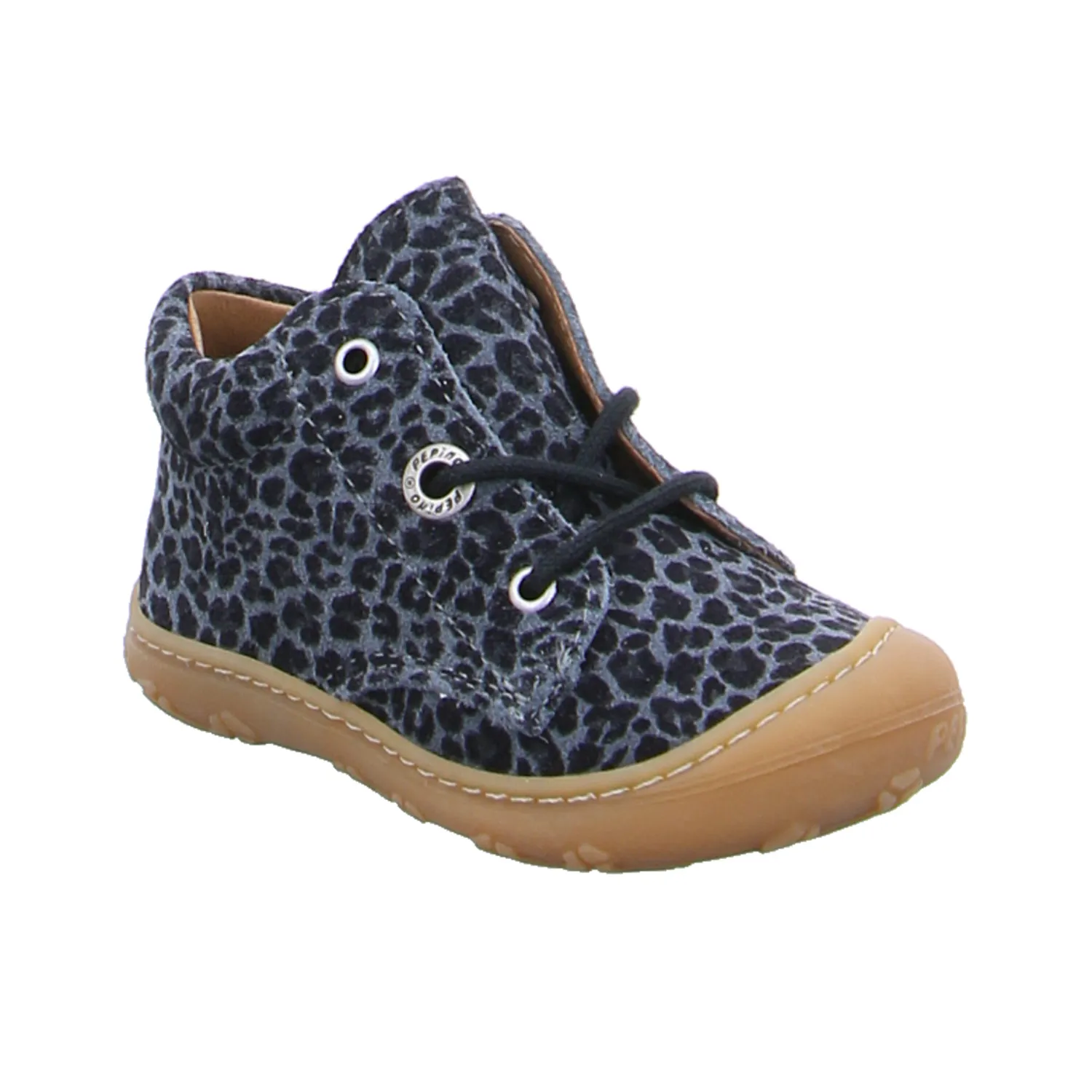 PEPINO Lauflernschuh Grau Leder  Bottine