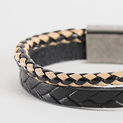 Bracelet Noir Beige