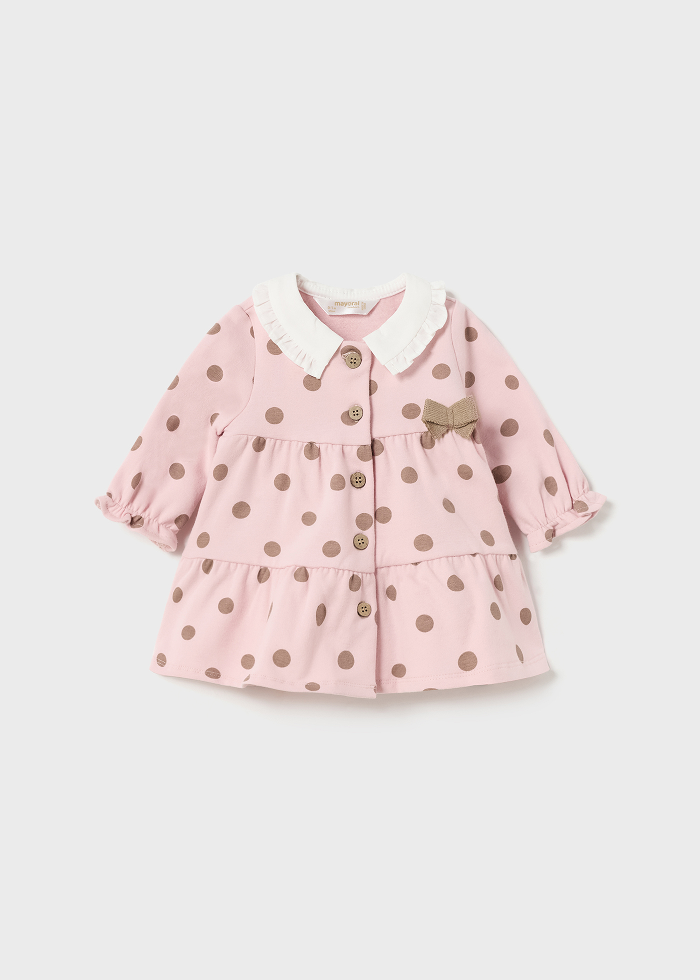 Vestido estampado Better Cotton para recém-nascido