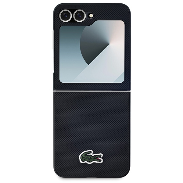 Samsung Galaxy Z Flip7 FE / Z Flip6 Hardcase Hülle Iconic Petit Pique (LCHCZF6PVCK) - Schwarz