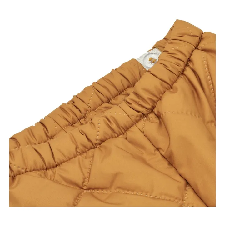 Liewood Veste + Jogger Matières Recyclées Matelassé Pêches Anniston | Ecru
