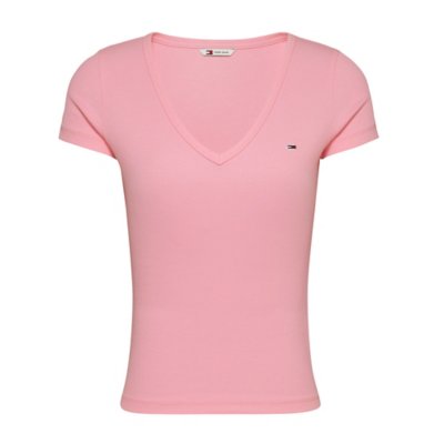 Tee-shirt à manches courtes femme Slim Essential TOMMY HILFIGER