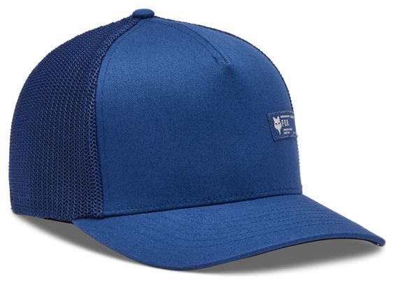 Casquette Fox Barge Flexfit Bleu