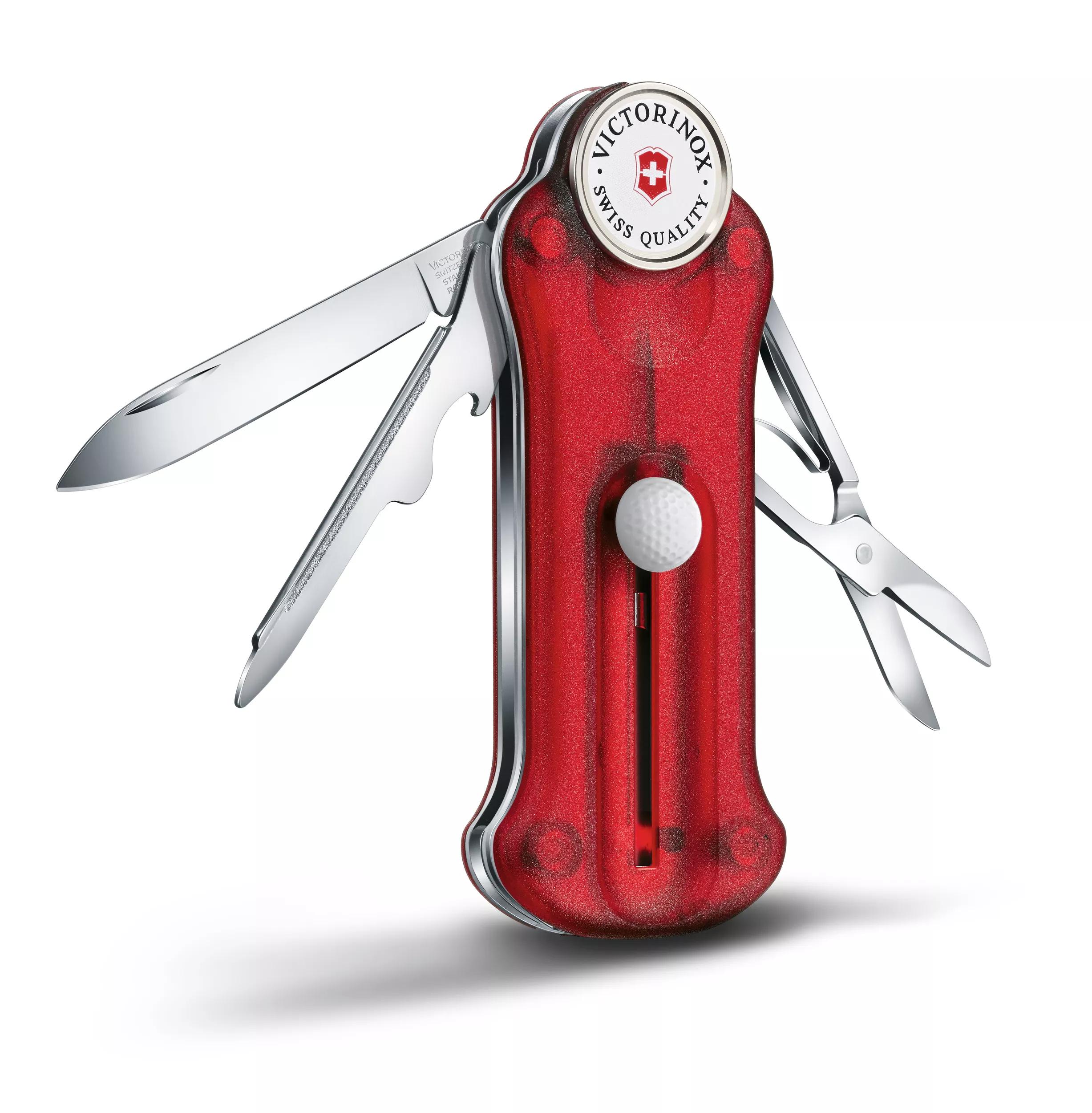Golf Tool-rot transparent