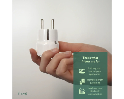 vriend Smart Plug Mini 2 Type F - Schuko (Zigbee)