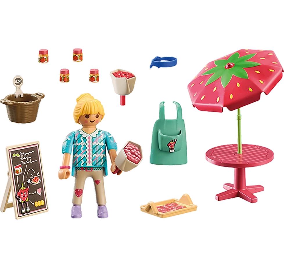Country Marmeladenstand 71445Buntes und detailreiches Spielset