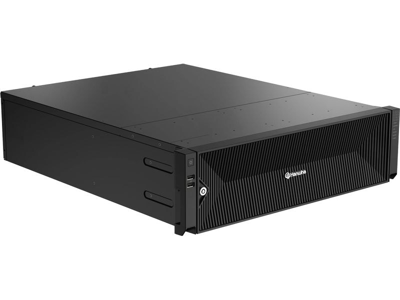 Hanwha Vision Netzwerkrekorder XRN-6420B4 0 TB, 64 Kanal 64CH NVR mit 12. Generation. Intel-Prozessor