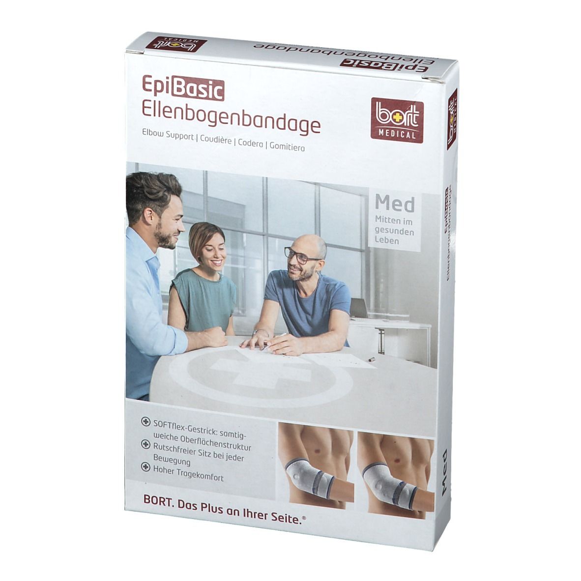 BORT Epi Basic Gr. XL silber