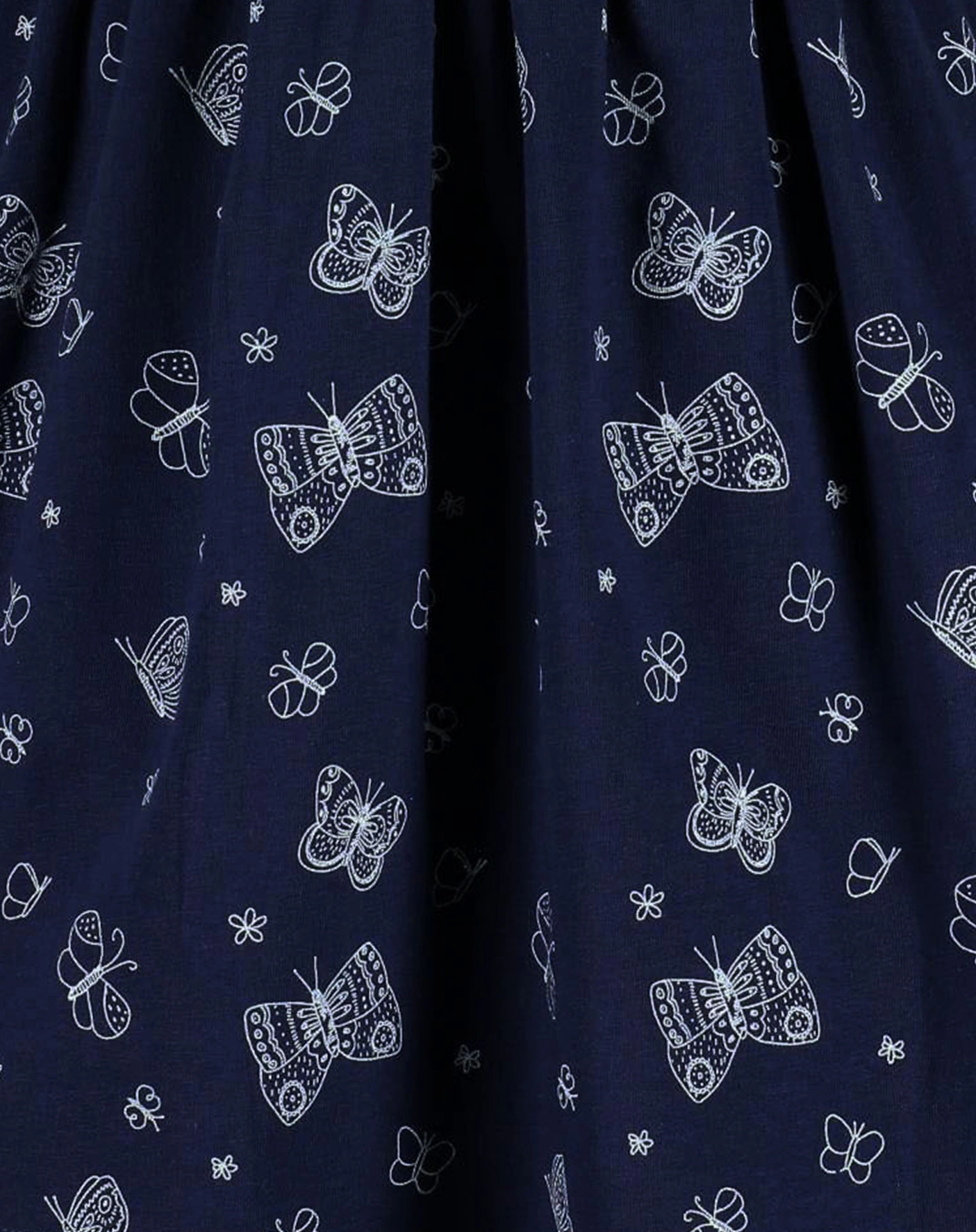 Shirtkleid PAPILLO AOP in ultramarin