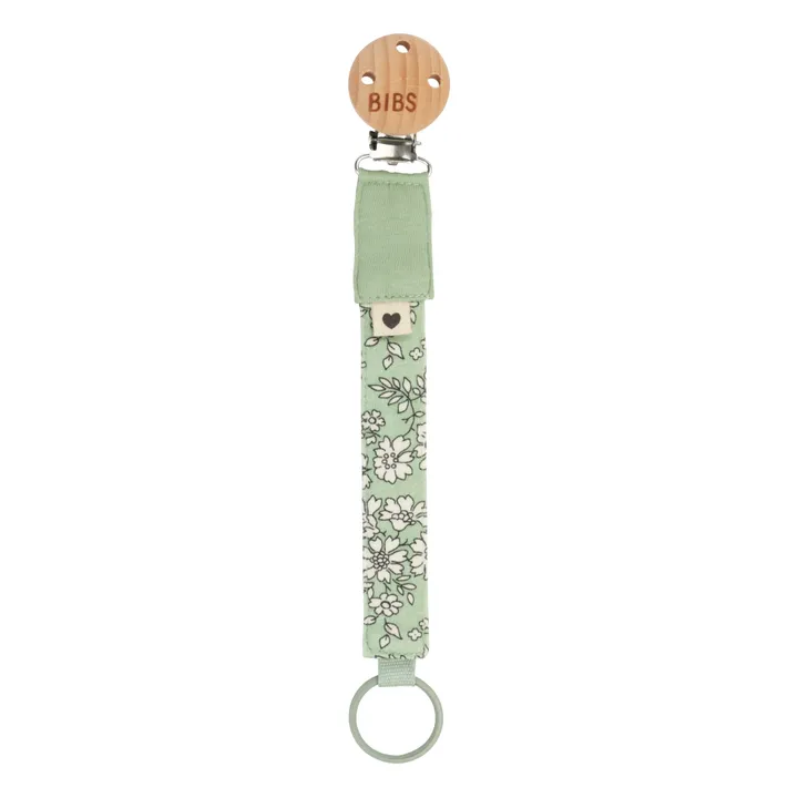 Bibs Attache tétine et bavoir bandana - Bibs x Liberty | Sauge