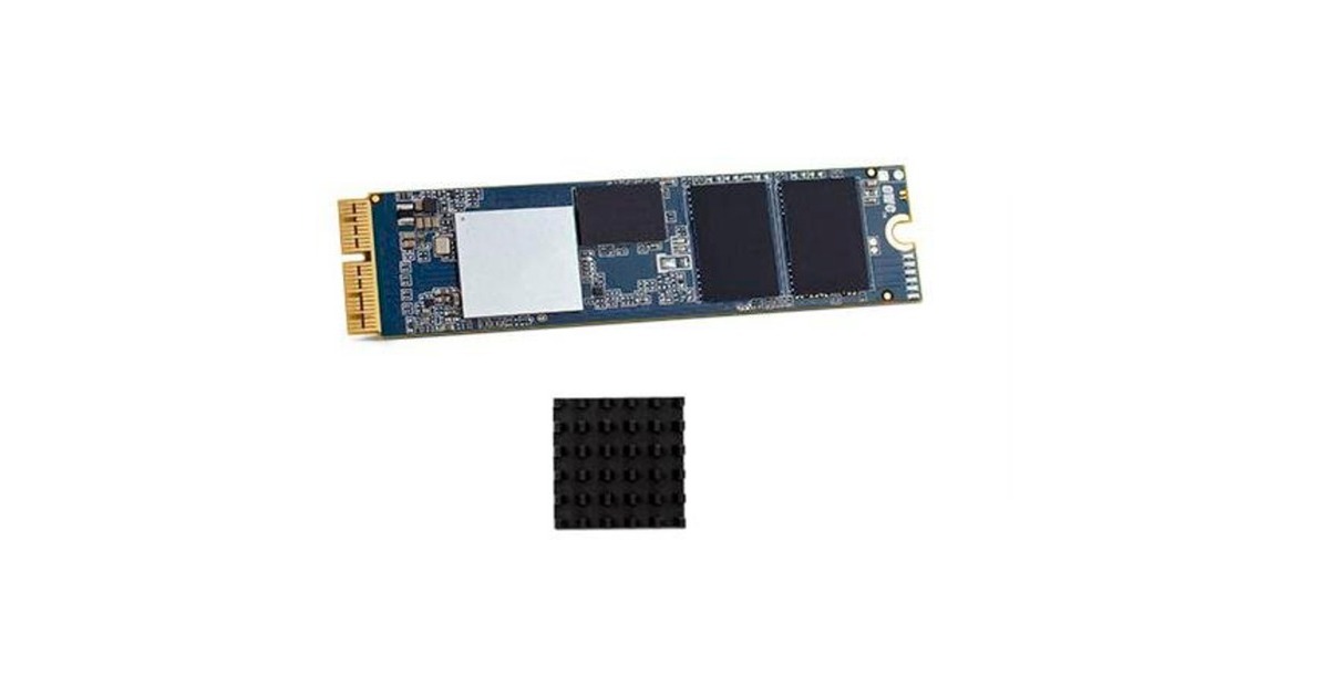 OWCAura Pro X2 500 GB SSD  (PCIe 4.0 x4, NVMe 1.4, Custom Blade, incl. Upgrade-Kit)