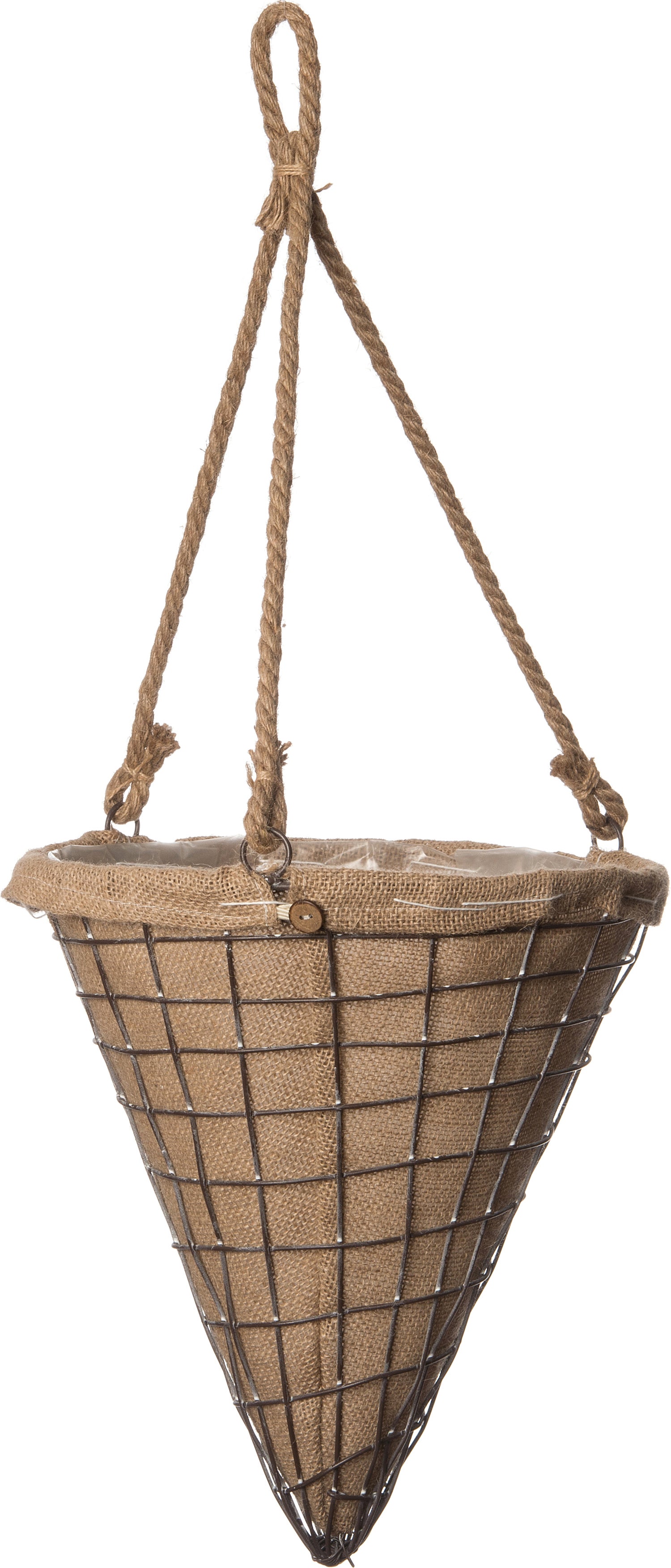 Intratuin hangpot naturel D 28 H 30 cm