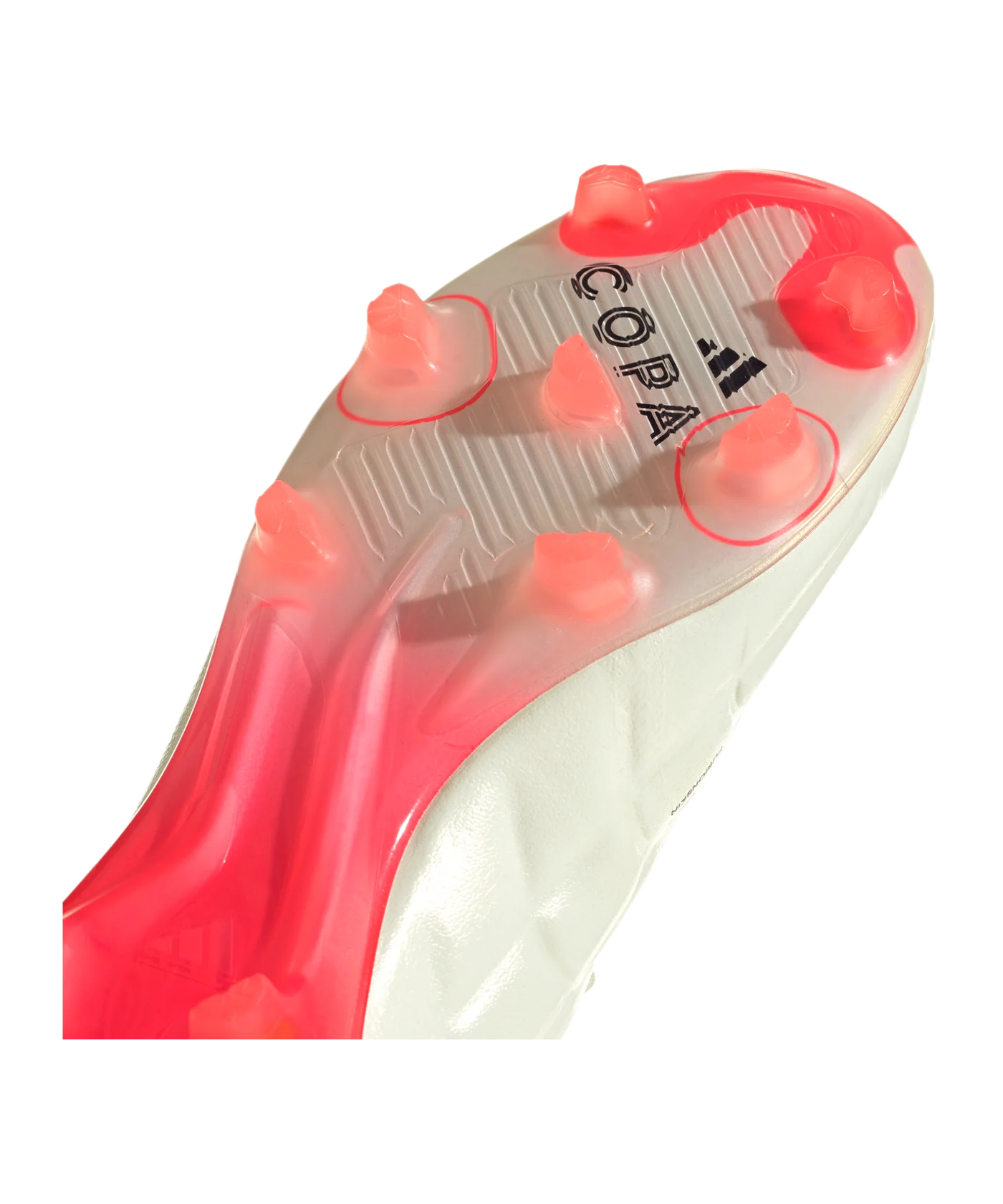 adidas COPA Pure 2 Pro FG Solar Energy Weiss Schwarz Rot