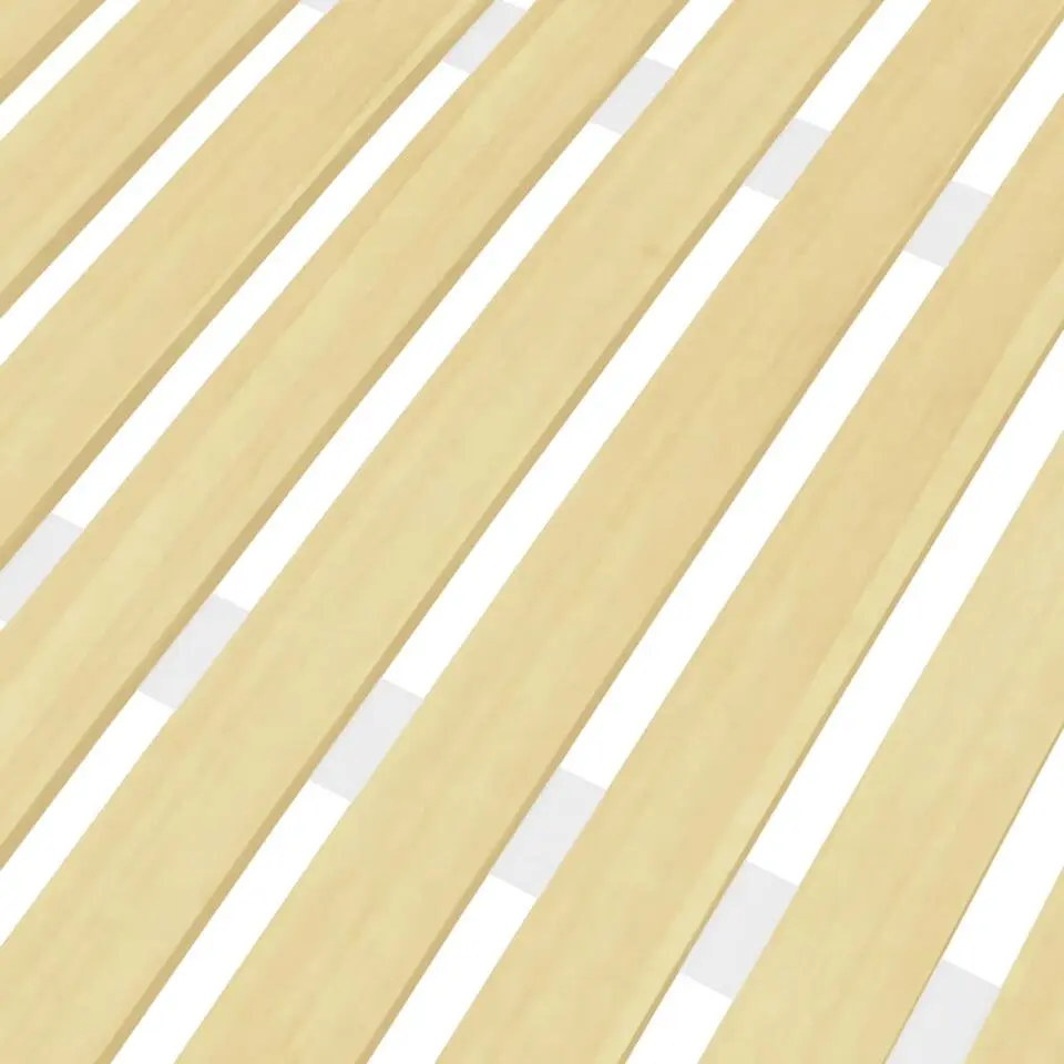 vidaXL - Lattenbodem met 17 latten - Bruin - Hout - 90 x 200 cm