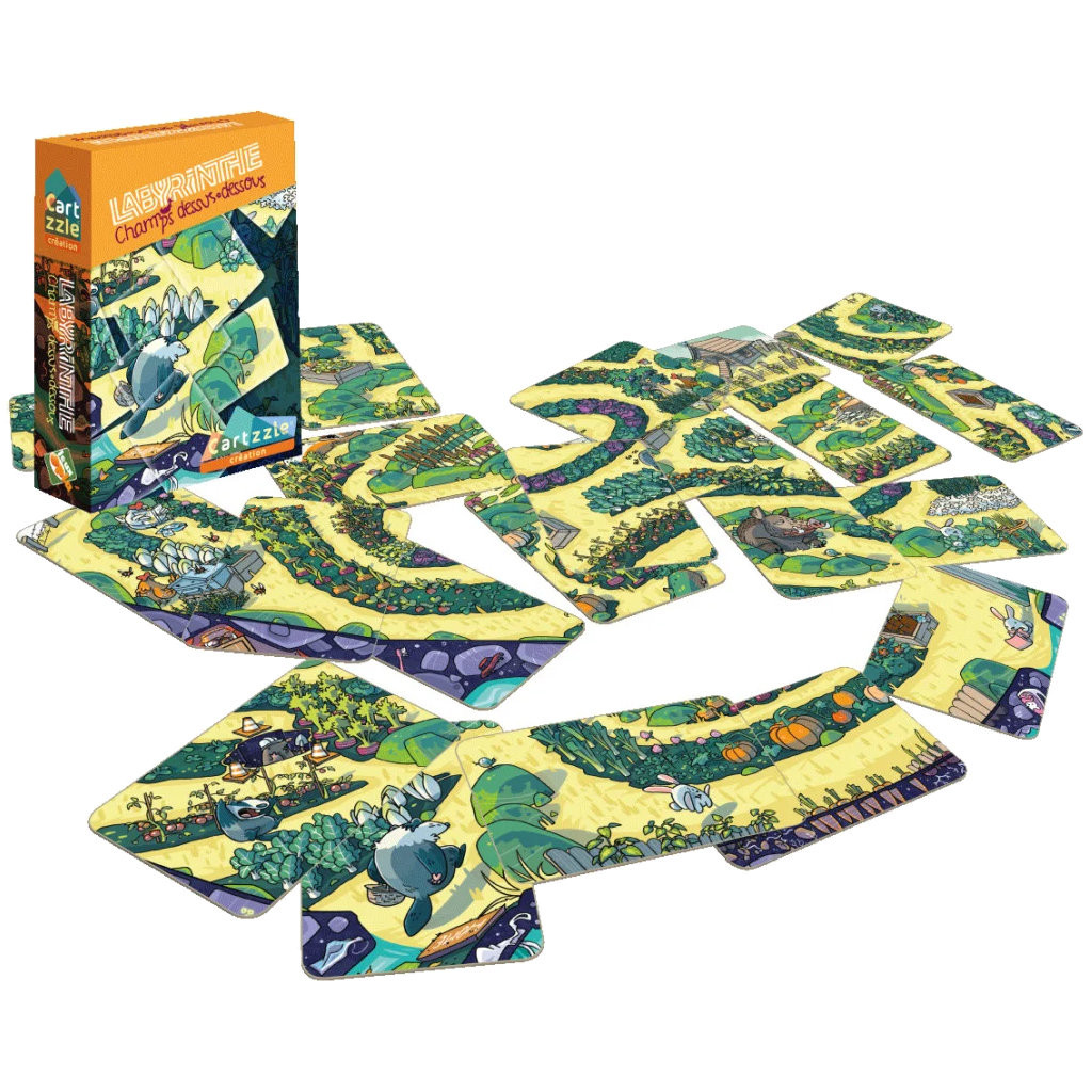 Cartzzle - Labyrinthe Champ Dessus Dessous