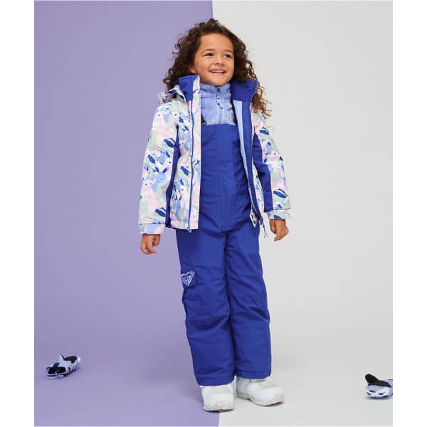 Veste de ski ROXY SNOWY TALE JK BRIGHT WHITE MOUNTAINS LOCALS