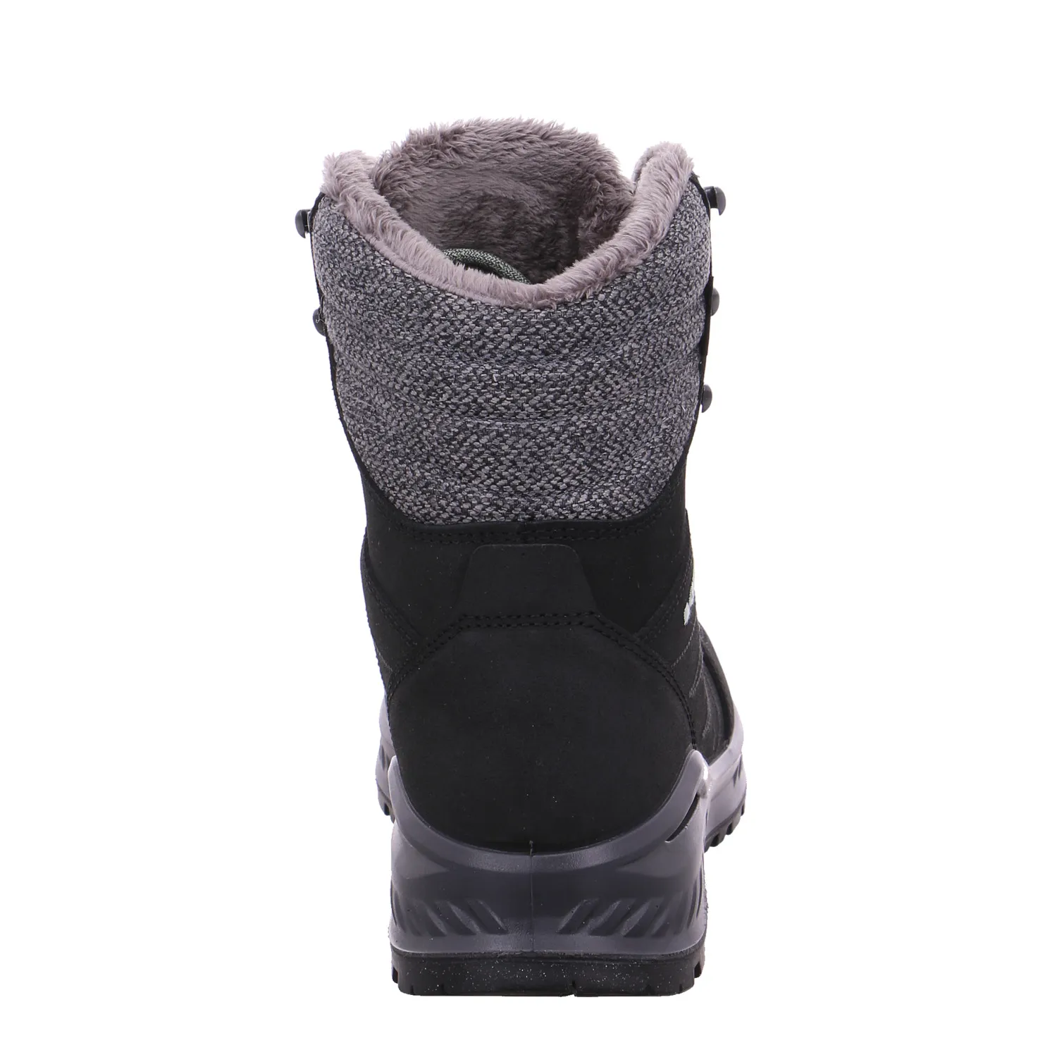 LOWA Snowboots Damen Schwarz Leder