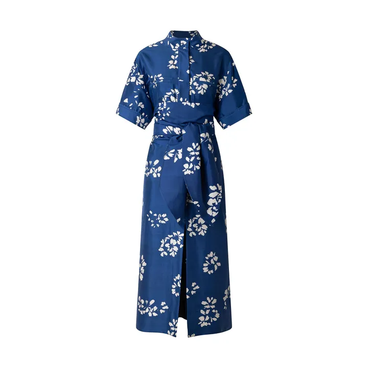Soeur Robe Andora Soie | Bleu