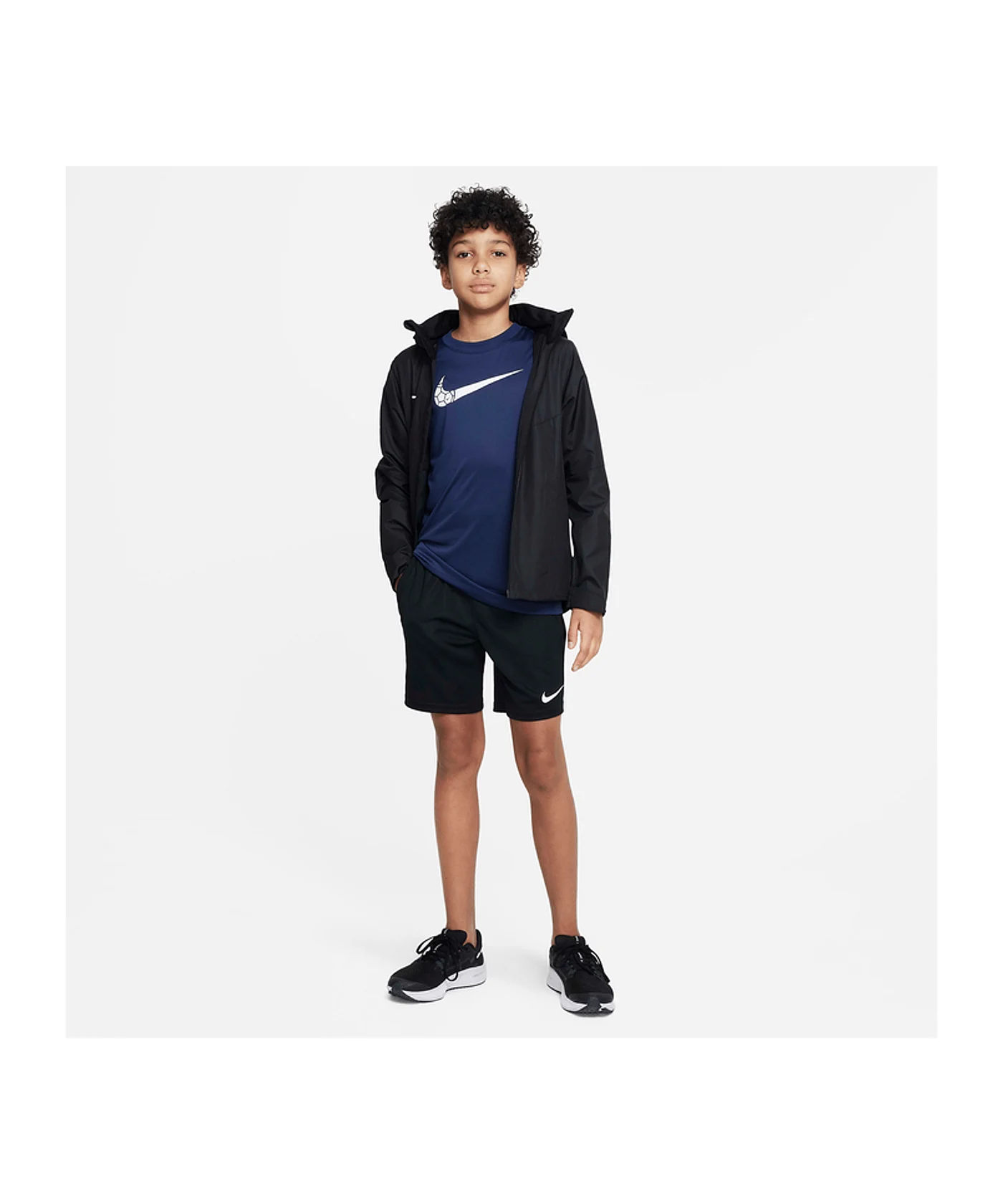 Nike Dri-FIT Trainingsshirt Kids Blau F410