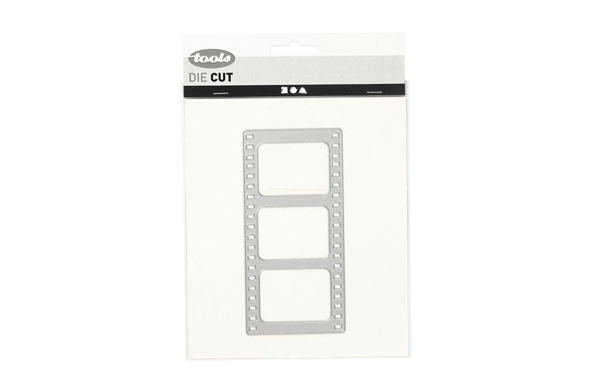 Stanzschablone 6.4 x 13.1 cm, FilmrolleSchablone für kreative Anwendungen