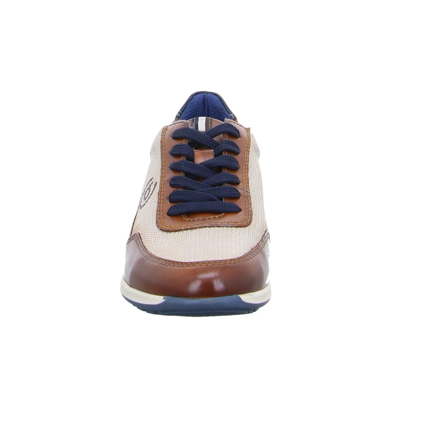 BUGATTI SHOES Halbschuhe Sneaker Cognac Leder