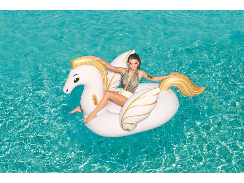 Bestway Schwimmtiere Luxury Pegasus 231 x 150 cm Aufblasbarer Pegasus