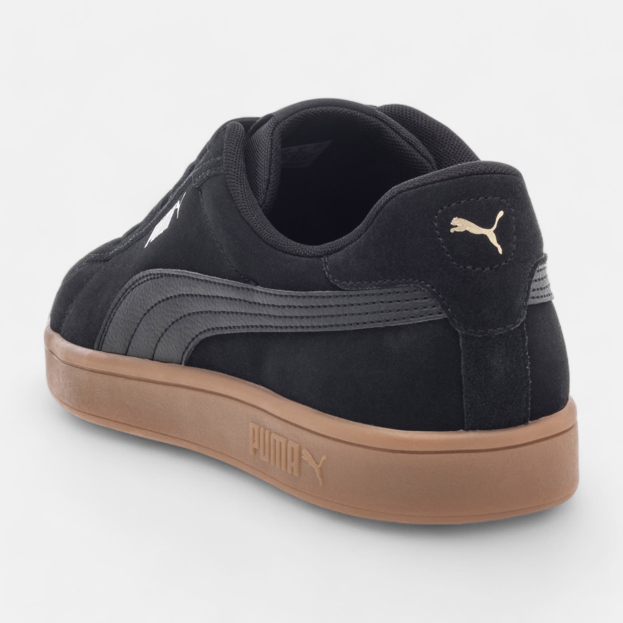Sneakers Homme en cuir noir