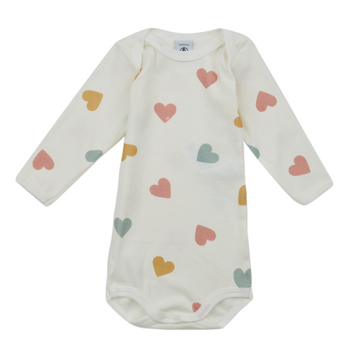 Petit Bateau - BODY US ML TRICOEUR PACK X5 - Multicolore